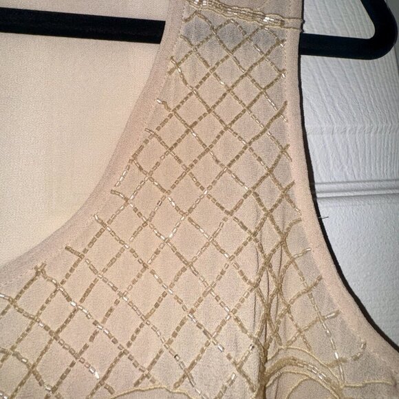 ✨ Express Embellished Sheer Tank Top | XL - Picture 5 of 6